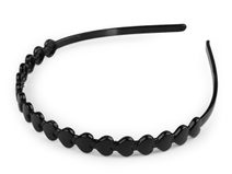 Plastová čelenka do vlasů srdce