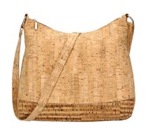 Korková crossbody dámská kabelka MSR12 hnědá