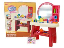 Stolek toaletní s kosmetikou se zrcadlem