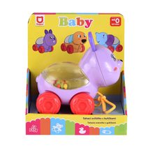 Volant modrý plast 20cm na baterie se zvukem v sáčku český design