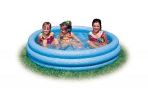 Bazén dětský nafukovací 183x33cm 3 komory 3 barvy v krabici 30x24x7cm 2+