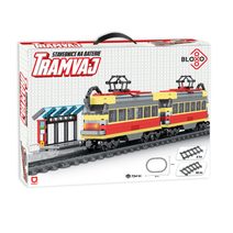 Tramvaj, která hlásí zastávky česky, 28 cm