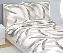 Povlečení bavlněné Šedá,Bílá 90/929