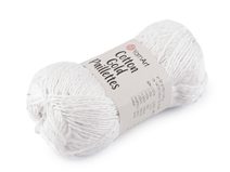 Pletací příze Cotton Gold Paillettes s flitry 50 g