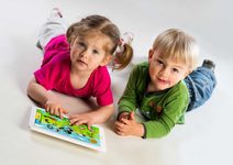 Telefon dětský mobilní tlačítkový výsuvný na baterie Zvuk plast