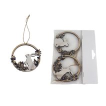 Velikonoční dekorace k zavěšení, 2 ks D6878 - 16 cm