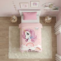 Ložní povlečení pro mladé Unicorn růžové