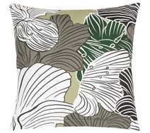 Povláček bavlněný - 40x40 cm Květ khaki