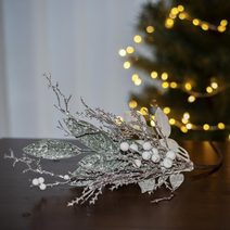 Dekorační větvička s bobulemi X7606 - 40 cm