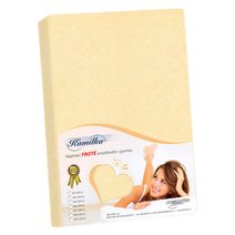 Prostěradlo froté Vanilková /004