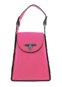 Menší dámská kabelka crossbody / do ruky růžová