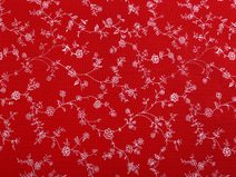 Bavlněná látka květy