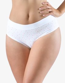 GINA dámské kalhotky klasické, širší bok,s potiskem Disco XVIII 10275P