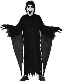 Karnevalový kostým Šaty démon vel.S (110-120 cm) 4-6 let