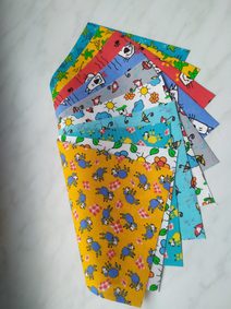 Nažehlovací záplaty JEANS 2ks 10,8 x 9,8 cm modrá světlá