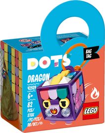 LEGO DOTS Ozdoba na tašku dráček 41939