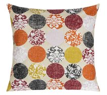 Povláček Berta Hnědá,Vínová,Oranžová 611 45x45 cm