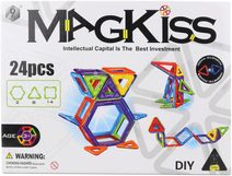 Magkiss magnetická stavebnice 24ks dílků v krabici