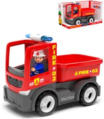 IGRÁČEK MultiGO Fire valníček set auto hasičské s figurkou