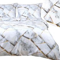 Voálový set s kanýrem Kanafas 2x 150x150 cm + kanýr 40x300 cm kanafas jarně zelená