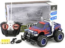RC terénní auto 1:16 (plná funkce, USB, světlo, baterie)