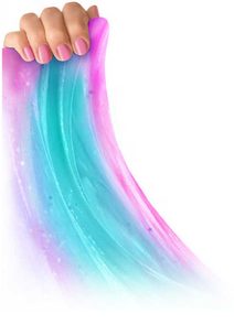 Slime výroba slizu pro holky kreativní set shaker s glitry a figurkou mění barvu