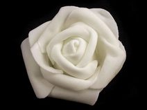 Dekorační pěnová růže Ø6 cm 10ks