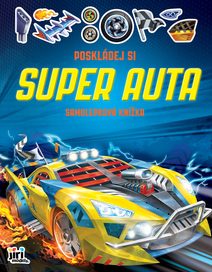 JIRI MODELS Poskládej si super auta samolepková knížka