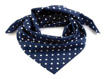 Bavlněný šátek s puntíky 65 x 65 cm