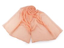 Letní šátek / šála / pléd jednobarevný 95x180 cm