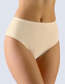 GINA dámské kalhotky klasické ve větších velikostech, větší velikosti, šité, jednobarevné 11060P