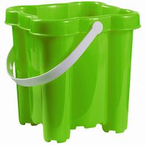 Androni Kyblík hrad 4 věže - výška 20 cm zelený