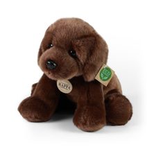 Plyšový pes labrador sedící 30 cm