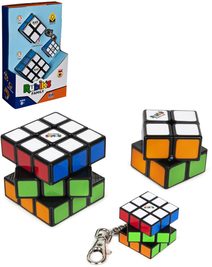 SPINMASTER Hra kostka Rubikova set 3ks s přívěskem originální hlavolam