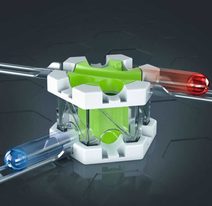 KOCO Stavebnice mini Eiffelova věž 538 dílků plast v krabici