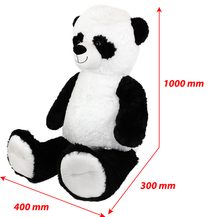 Plyšová panda sedící, 33 cm