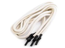 Oděvní šňůra s koncovkami do kapucí, délka 130-140 cm 1 pár