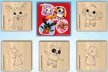 JIRI MODELS Razítka 5+1 s pop-up voskovou Králíček Bing