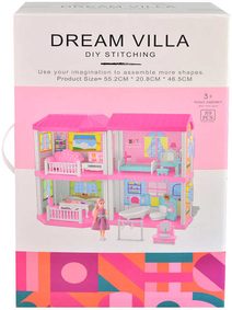 Nábytek obývák herní set doplněk do domečku pro panenky plast