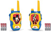 DICKIE Vysílačky dětské Walkie Talkie 2,4GHz Mickey Mouse set 2ks na baterie