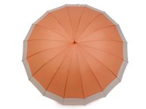 Velký rodinný deštník s dřevěnou rukojetí