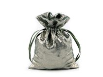Dárkový pytlík s metalickým efektem 13x18 cm