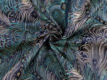 Žakárová látka pro oděvy i dekoraci METRÁŽ