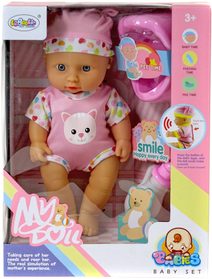 ASMODEE Babycorns S1 Miminko s doplňky 15 překvapení v kolébce 4 druhy