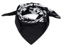 Bavlněný šátek lebka 70x70 cm