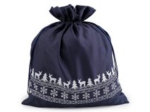 Dárkový vánoční / mikulášský pytlík 30x35 cm