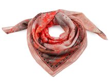 Šátek imitace hedvábí 70x70 cm