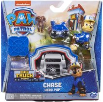 SPIN MASTER Tlapková Patrola Big Truck Pups Chase set 2 figurky s doplňky
