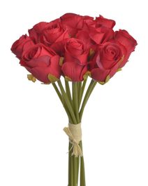Růže svazek 12 ks - červená