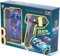 Auto jeřáb plastový stavební 36cm výsuvné otočné rameno 2 barvy v síťce